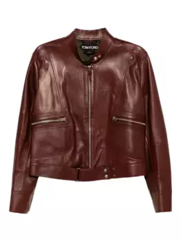 Куртка на молнии TOM FORD, красный