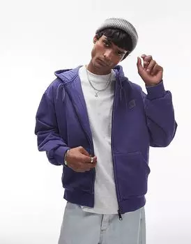 Куртка на молнии vista фиолетового цвета Carhartt WIP
