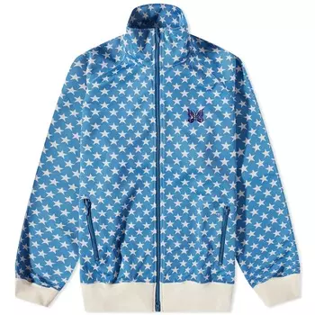 Куртка Needles Poly Jacquard Track, синий