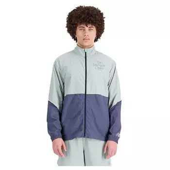 Куртка New Balance Graphic Impact Run Packable, синий