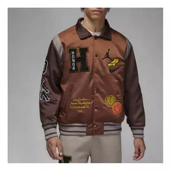 Куртка Nike Long Sleeves Jacket x HTG 'Brown', коричневый