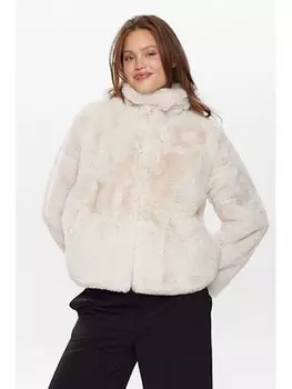 Куртка NMPH Teddyjacke, кремовый