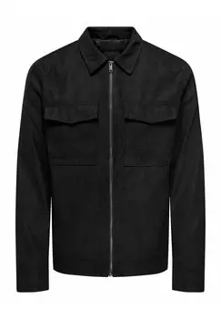 Куртка Only & Sons ЭИНФАРБИГЕ, черный