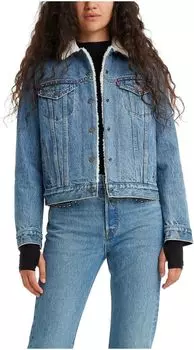 Куртка Original Sherpa Trucker Jacket Levi's, цвет Stellar Spectra Trucker