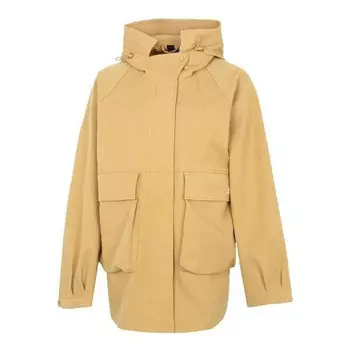 Куртка outer jacket 'tan' Adidas, бежевый