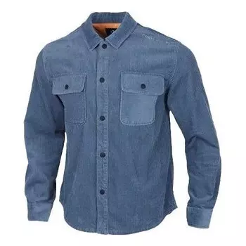Куртка overhead shirt jacket 'lakeside blue' Converse, синий