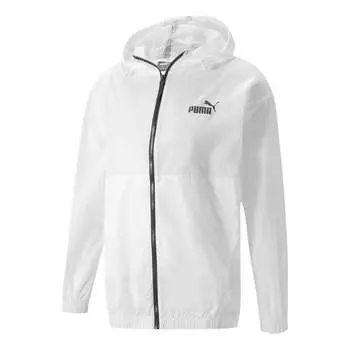 Куртка packable windbreaker 'white' Puma, белый