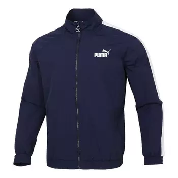 Куртка panelled woven track jacket 'navy' Puma, синий