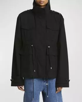 Куртка-парка с карманами-карго Loewe, цвет Black