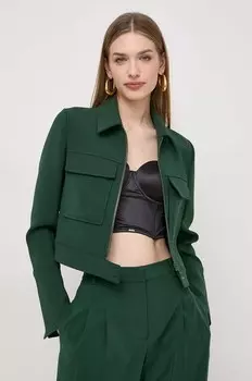 Куртка Patrizia Pepe, зеленый