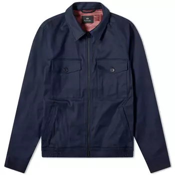 Куртка Paul Smith Cotton Zip, синий