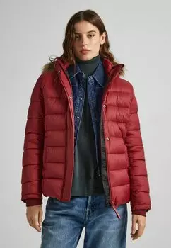 Куртка Pepe Jeans МАЙ, цвет burgundy red