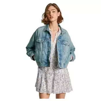 Куртка Pepe Jeans Relaxed Denim, синий