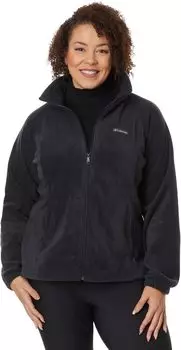 Куртка Plus Size Benton Springs Full Zip Columbia, черный