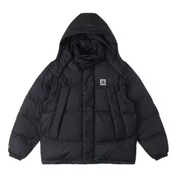 Куртка premium short down detachable jacket 'black' Converse, черный