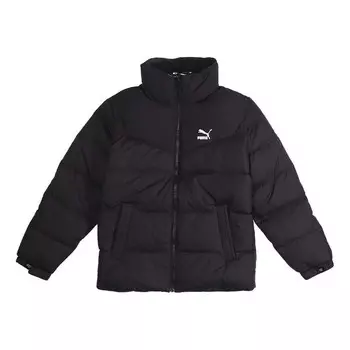 Куртка puffer jacket 'black' Puma, черный