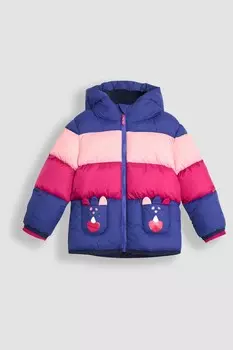Куртка пуховик Jojo Maman Bb, синий