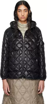 Куртка-пуховик с капюшоном Moncler, черный
