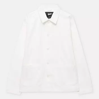 Куртка Pull&Bear Utility Worker, светло-молочный