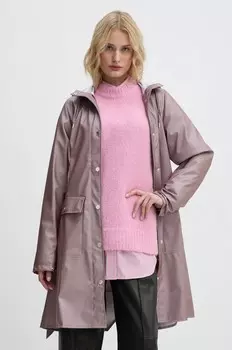 Куртка Rains Curve W3, фиолетовый