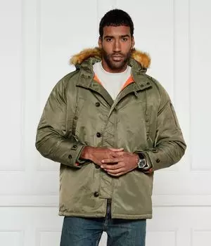 Куртка Regular fit Guess Jeans, серый