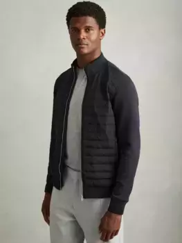Куртка Reiss Freddie Quilted Bomber