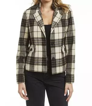 Куртка-рубашка Fergie Plaid Cream DREW