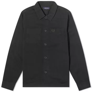 Куртка-рубашка Fred Perry Twill, черный