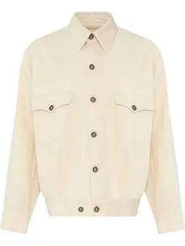 Куртка-рубашка Maison Margiela, нейтральный