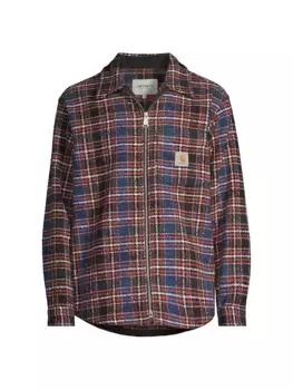 Куртка-рубашка в клетку Stroy Carhartt Wip, цвет multi check