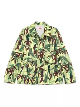 Куртка с камуфляжным принтом Chiku-Rin Kenzo, зеленый
