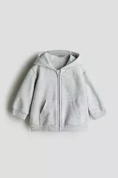 Куртка с капюшоном H&M, серый