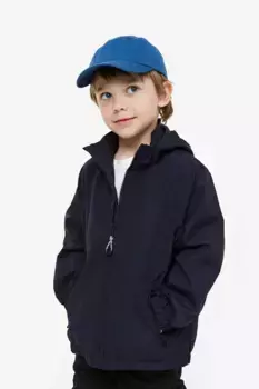 Куртка с капюшоном H&M, синий