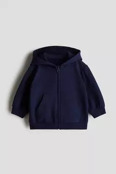 Куртка с капюшоном H&M, синий