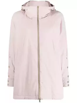 Куртка с капюшоном и кулиской Herno, фиолетовый