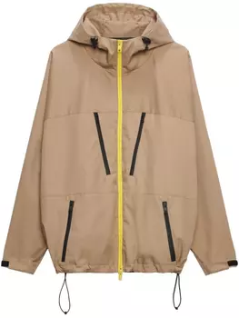 Куртка с капюшоном MSGM, нейтральный