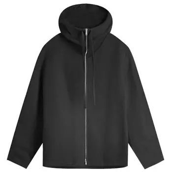 Куртка с капюшоном на молнии Jil Sander, черный