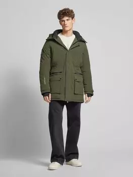 Куртка с капюшоном Superdry, хаки