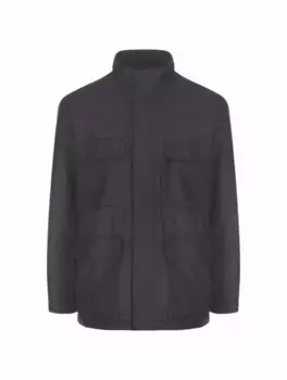 Куртка с капюшоном Zegna, тёмно-синий