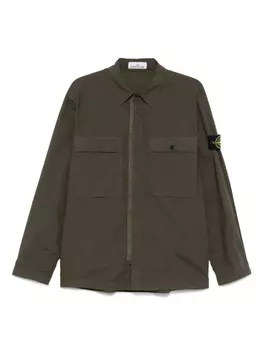 Куртка с компасом Stone Island, зеленый