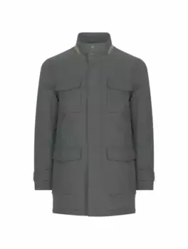 Куртка с логотипом Kiton, зелёный