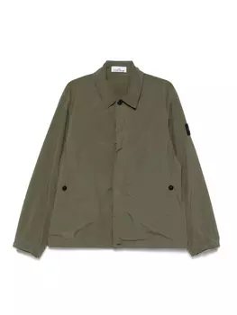 Куртка с мотивом компаса Stone Island, зеленый