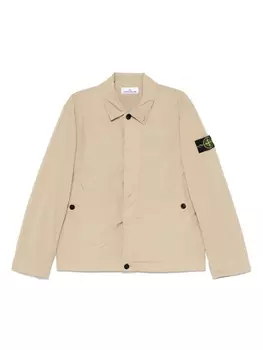 Куртка с нашивкой Compass Stone Island, нейтральный