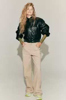 Куртка с покрытием H&M, черный