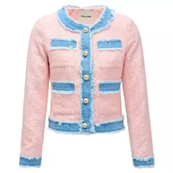 Куртка Salsa Jeans Chanel-Style, розовый