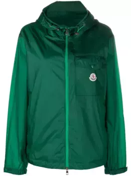 Куртка Samakar с капюшоном MONCLER, зеленый