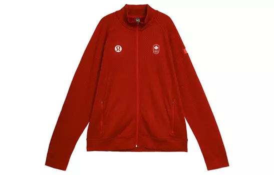 Куртка сборной Канады мужская красный Lululemon