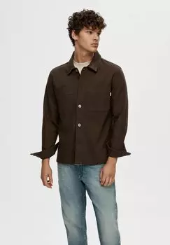 Куртка Selected Homme LANGRMELIGES, цвет demitasse