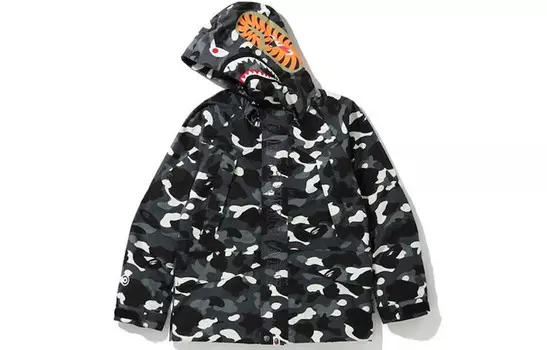 Куртка Shark Series унисекс, черная A Bathing Ape, черный