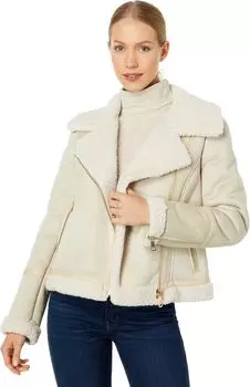 Куртка Short Faux Shearling Calvin Klein, цвет Latte